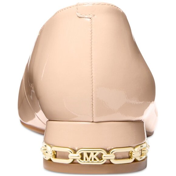 Michael Michael Kors Women's June Chain-Detail Ballet Flats - Picture 3 of 3